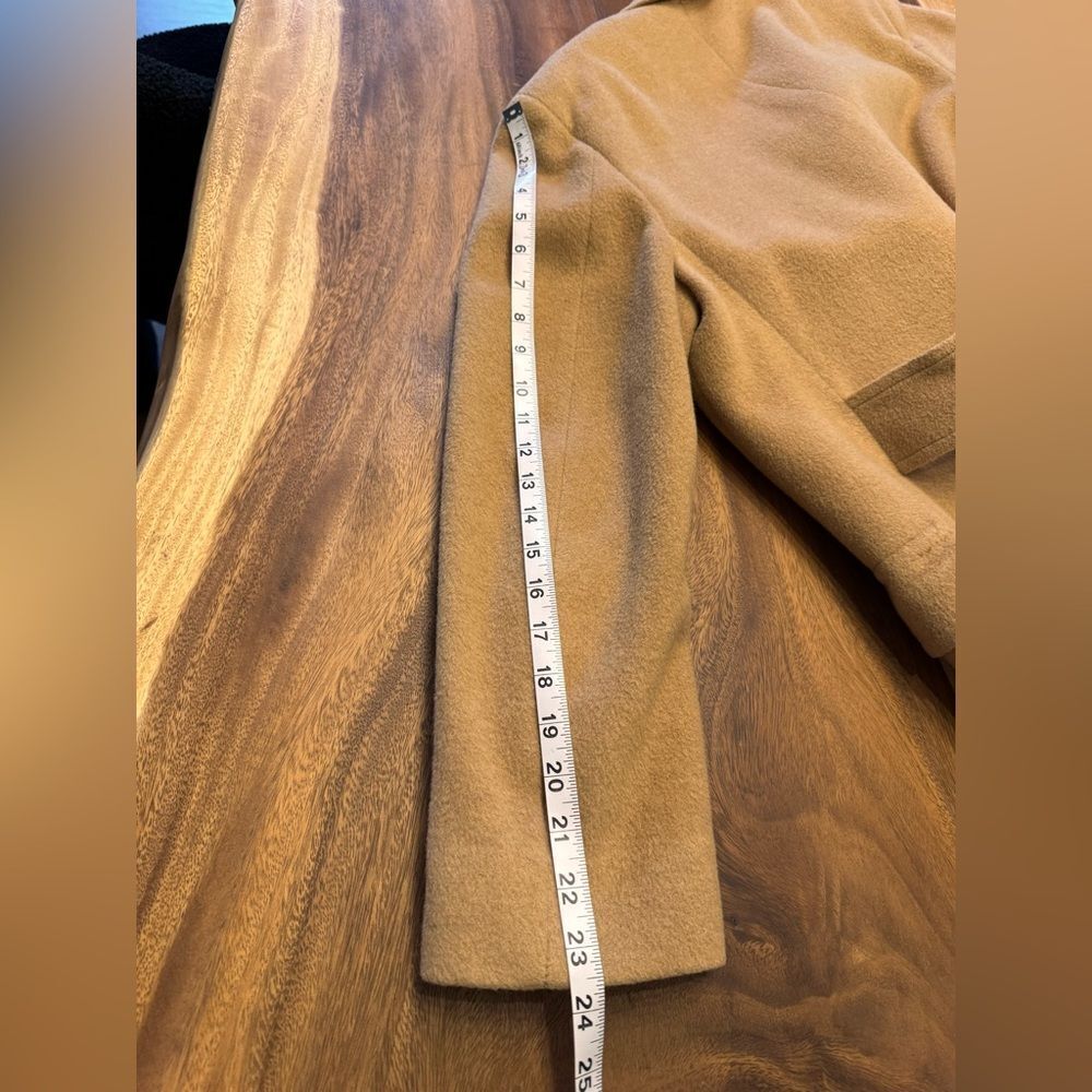 Bill Blass Early 1970s Vintage Fitted Bill Blass Camel Coat - Picture 12 of 14
